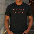 Kindergarten Teacher Pumpkin Autumn Leaves Kinder Team Fall Men's Casual T-Shirt Dark Grey