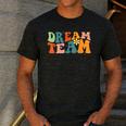 Last Day Of School Back To School Dream-Team Teacher Kids Men's Casual T-Shirt Dark Grey Last Day Of School Back To School Dream-Team Teacher Kids Men's Casual T-Shirt Dark Grey
