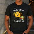 Let's Taco Bout Learning Back To School Teacher Kids Men's Casual T-Shirt Dark Grey Let's Taco Bout Learning Back To School Teacher Kids Men's Casual T-Shirt Dark Grey