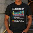 Can I Lick It Periodic Table Of Elements Science Teacher Men's Casual T-Shirt Dark Grey Can I Lick It Periodic Table Of Elements Science Teacher Men's Casual T-Shirt Dark Grey