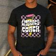 Literacy Coach Reading Specialist Facilitator Lead Teacher Men's Casual T-Shirt Dark Grey Literacy Coach Reading Specialist Facilitator Lead Teacher Men's Casual T-Shirt Dark Grey