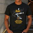 I Love Bee-Ing A Special Education Teacher Honey Bee Job For Men Women Men's Casual T-Shirt Dark Grey I Love Bee-Ing A Special Education Teacher Honey Bee Job For Men Women Men's Casual T-Shirt Dark Grey