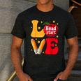 Love Headstart Head Start Teachers First Day Of School Men's Casual T-Shirt Dark Grey Love Headstart Head Start Teachers First Day Of School Men's Casual T-Shirt Dark Grey