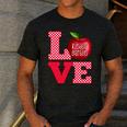 Love Kindergarten Cute Apple School Teacher Men's Casual T-Shirt Dark Grey Love Kindergarten Cute Apple School Teacher Men's Casual T-Shirt Dark Grey