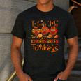 I Love My Kindergarten Turkeys Thanksgiving Teacher Students Men's Casual T-Shirt Dark Grey I Love My Kindergarten Turkeys Thanksgiving Teacher Students Men's Casual T-Shirt Dark Grey