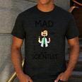 Mad Scientist Shirt Kids Boys Youth Science Teacher Men's Casual T-Shirt Dark Grey