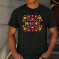 Maestra Cinco De Mayo Spanish Mexican Teacher Men's Casual T-Shirt Dark Grey Maestra Cinco De Mayo Spanish Mexican Teacher Men's Casual T-Shirt Dark Grey