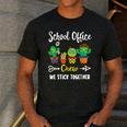 Matching Teacher Back To School School Office Crew Cactus Team School Office Squad Men's Casual T-Shirt Dark Grey Matching Teacher Back To School School Office Crew Cactus Team School Office Squad Men's Casual T-Shirt Dark Grey