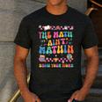 The Math Ain't Mathin Show Your Work Math Teacher Crew Men's Casual T-Shirt Dark Grey