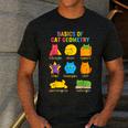 Math Cat Geometry Back To School Mathematics Teacher Men's Casual T-Shirt Dark Grey Math Cat Geometry Back To School Mathematics Teacher Men's Casual T-Shirt Dark Grey