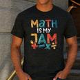 Math Is My Jam School Mathematics Women Men Math Teacher Men's Casual T-Shirt Dark Grey Math Is My Jam School Mathematics Women Men Math Teacher Men's Casual T-Shirt Dark Grey