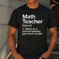 Math Teacher Definition Back To School First Day Men's Casual T-Shirt Dark Grey Math Teacher Definition Back To School First Day Men's Casual T-Shirt Dark Grey
