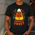 Math Teacher Halloween Costume Trick Or Treat Math Sweet Men's Casual T-Shirt Dark Grey Math Teacher Halloween Costume Trick Or Treat Math Sweet Men's Casual T-Shirt Dark Grey
