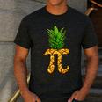 Math Teacher Hawaiian Shirts Pineapple Pi Day Symbol Men's Casual T-Shirt Dark Grey