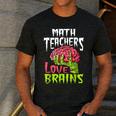 Math Teachers Love Brains Zombie Teacher School Halloween Men's Casual T-Shirt Dark Grey Math Teachers Love Brains Zombie Teacher School Halloween Men's Casual T-Shirt Dark Grey