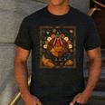Math Turkey Teacher Thanksgiving Geometric Pi Equation Men's Casual T-Shirt Dark Grey
