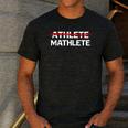 Mathlete For Math Team Students Algebra Math Teacher Men's Casual T-Shirt Dark Grey Mathlete For Math Team Students Algebra Math Teacher Men's Casual T-Shirt Dark Grey