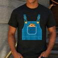 Mouse Halloween Costume Book Cookie Teacher Student Men's Casual T-Shirt Dark Grey