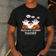 Multilingual Learner Teacher Spooky Halloween ESL Teacher Men's Casual T-Shirt Dark Grey Multilingual Learner Teacher Spooky Halloween ESL Teacher Men's Casual T-Shirt Dark Grey