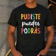 Multilingual Hispanic Heritage Spanish Teacher Maestra Men's Casual T-Shirt Dark Grey Multilingual Hispanic Heritage Spanish Teacher Maestra Men's Casual T-Shirt Dark Grey