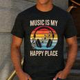 Music For Men Women Music Teacher Music Lover Men's Casual T-Shirt Dark Grey