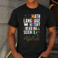 Music Teacher Music Math Language History Reading Science Men's Casual T-Shirt Dark Grey Music Teacher Music Math Language History Reading Science Men's Casual T-Shirt Dark Grey