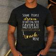 Music Teacher Some People Dream Musicians I Teach Mine Men's Casual T-Shirt Dark Grey Music Teacher Some People Dream Musicians I Teach Mine Men's Casual T-Shirt Dark Grey