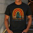 Music Teacher I Teach My Favorite Musicians Autumn Rainbow Men Women Men's Casual T-Shirt Dark Grey