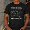 Nerdy This Is How I Roll I'm Inclined To Say Physics Teacher Men's Casual T-Shirt Dark Grey Nerdy This Is How I Roll I'm Inclined To Say Physics Teacher Men's Casual T-Shirt Dark Grey