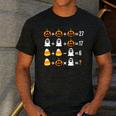 Order Of Operations Quiz Pumpkin Halloween Math Teacher Men's Casual T-Shirt Dark Grey Order Of Operations Quiz Pumpkin Halloween Math Teacher Men's Casual T-Shirt Dark Grey
