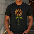 Paraprofessional Para Sunflower Teacher Back To School Men's Casual T-Shirt Dark Grey