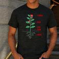 Parts Of a Plant Science For Teachers Kids And Students Men's Casual T-Shirt Dark Grey