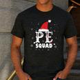 PE Squad Christmas PE Teacher Matching Xmas Men's Casual T-Shirt Dark Grey PE Squad Christmas PE Teacher Matching Xmas Men's Casual T-Shirt Dark Grey