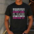 PE Teacher Shirt Physical Education Teacher Men's Casual T-Shirt Dark Grey