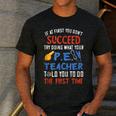PE Teacher Succeed Sport Teacher School Fitness Gym Class Men Women Men's Casual T-Shirt Dark Grey PE Teacher Succeed Sport Teacher School Fitness Gym Class Men Women Men's Casual T-Shirt Dark Grey