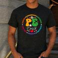 Physical Education PE Instructor Coach Teacher Gym Men's Casual T-Shirt Dark Grey