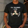 Physical Education PE Teacher Rock Paper Scissor Men's Casual T-Shirt Dark Grey Physical Education PE Teacher Rock Paper Scissor Men's Casual T-Shirt Dark Grey