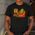 Pickle Reading Books Bookworm Teacher Librarian Kids Retro Men's Casual T-Shirt Dark Grey Pickle Reading Books Bookworm Teacher Librarian Kids Retro Men's Casual T-Shirt Dark Grey
