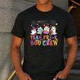 Pre-K Boo Crew Ghost Halloween Teacher Student Men's Casual T-Shirt Dark Grey Pre-K Boo Crew Ghost Halloween Teacher Student Men's Casual T-Shirt Dark Grey