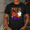 Pre-K Boo Crew Teacher Student Halloween Costume Men's Casual T-Shirt Dark Grey