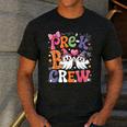 Pre-K Boo Crew Pre-K Teacher Student Kids Halloween Men's Casual T-Shirt Dark Grey Pre-K Boo Crew Pre-K Teacher Student Kids Halloween Men's Casual T-Shirt Dark Grey