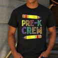 Pre-K Crew PreK Teachers Back To School Men's Casual T-Shirt Dark Grey Pre-K Crew PreK Teachers Back To School Men's Casual T-Shirt Dark Grey