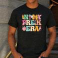 In My Pre-K Era Girl Back To School Cute PreSchool Teacher Men's Casual T-Shirt Dark Grey In My Pre-K Era Girl Back To School Cute PreSchool Teacher Men's Casual T-Shirt Dark Grey