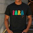 Pre-K Paraprofessional Teacher Back To School Vibes Men's Casual T-Shirt Dark Grey Pre-K Paraprofessional Teacher Back To School Vibes Men's Casual T-Shirt Dark Grey