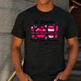 Pre-k Teacher In October We Wear Pink Breast Cancer Men's Casual T-Shirt Dark Grey Pre-k Teacher In October We Wear Pink Breast Cancer Men's Casual T-Shirt Dark Grey