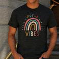 Pre K Vibes Back To School Student Teacher Men's Casual T-Shirt Dark Grey Pre K Vibes Back To School Student Teacher Men's Casual T-Shirt Dark Grey