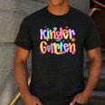 Preppy Kindergarten First Day Of School Teachers Girls Boys Men's Casual T-Shirt Dark Grey