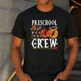Preschool Boo Crew Teacher Halloween Men's Casual T-Shirt Dark Grey