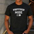 Professor Mode On Academic Educator Teacher Men's Casual T-Shirt Dark Grey Professor Mode On Academic Educator Teacher Men's Casual T-Shirt Dark Grey