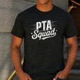 PTA Squad Parent Teacher Association Back To School Teacher Men's Casual T-Shirt Dark Grey